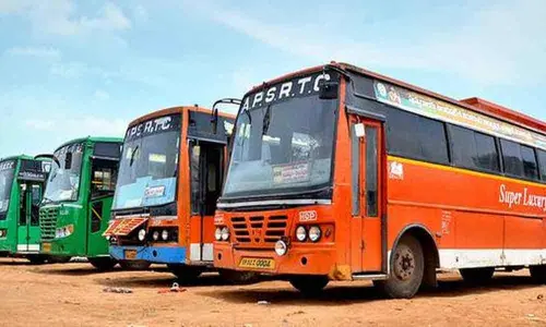 APSRTC to run special services from Hyderabad to evacuate Andhra people to state