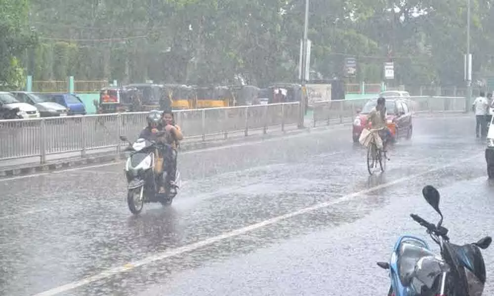 Low Pressure in the Bay of Bengal to trigger rains in Andhra Pradesh in next two days
