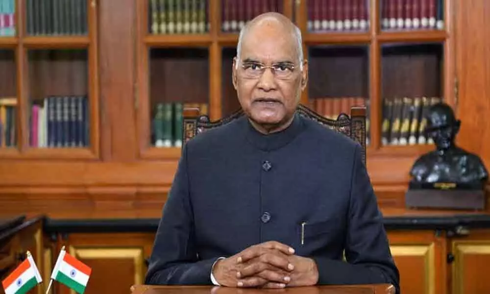 President Ram Nath Kovind takes 30 per cent salary cut, announces austerity measures to aid Covid-19 fight