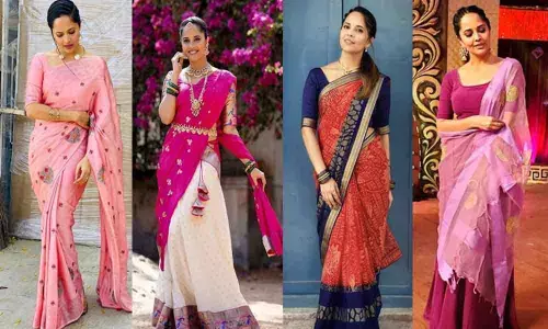 Birthday Special: Breathtaking Classy Looks Of Anasuya Bharadwaj