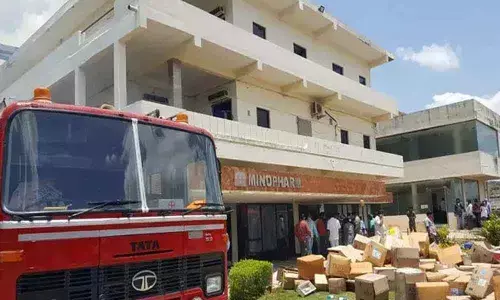 Ongole: Short circuit at pharma firm triggers alarm among locals