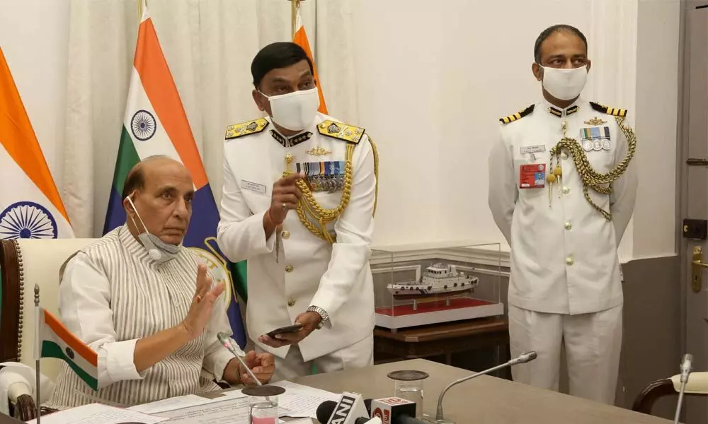 Rajnath commissions Coast Guard ship Sachet