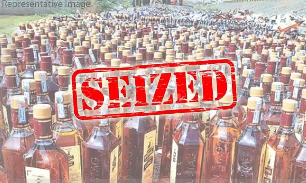 Machilipatnam: 4,458 liquor bottles seized, 341 held