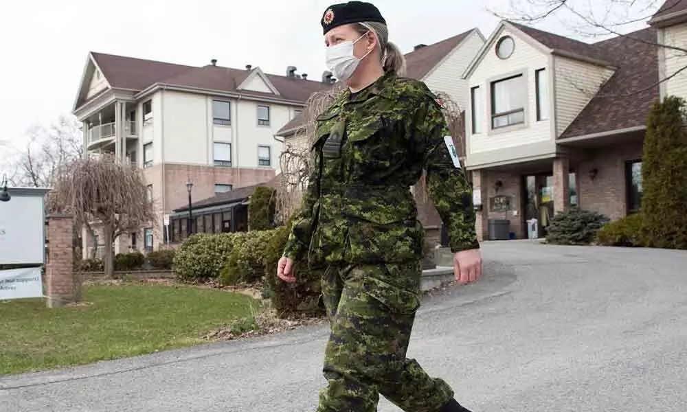 Five Canadian military members test positive