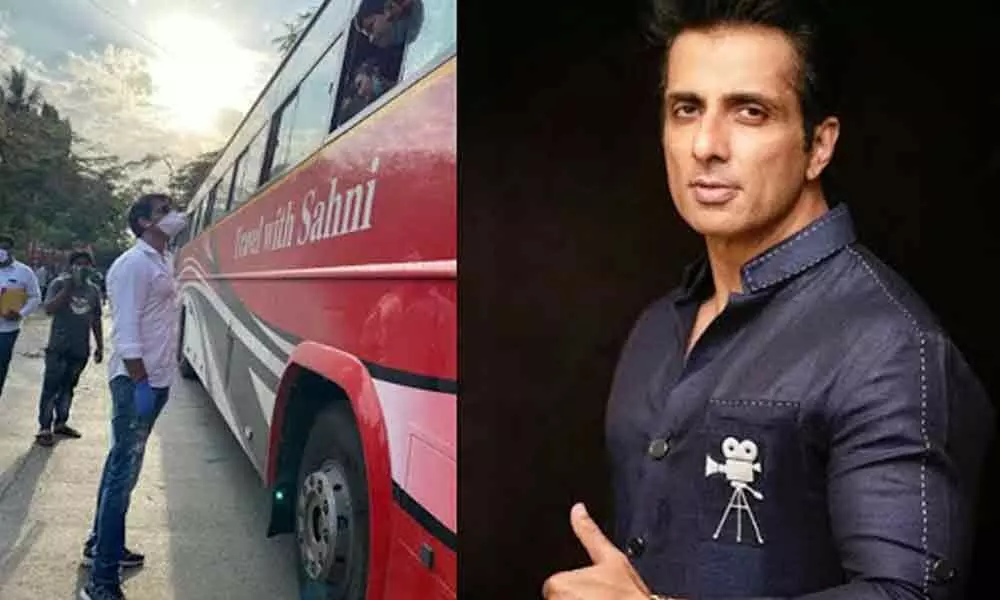 Post Karnataka, Sonu Sood takes special permissions from the Uttar Pradesh Government to send migrants through multiple buses
