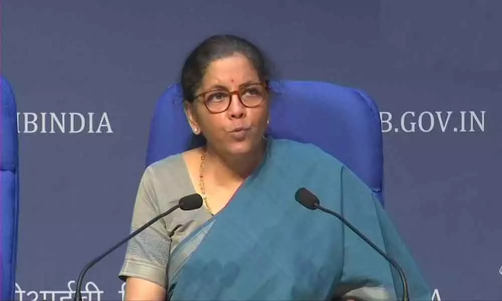 Government to suspend new bankruptcy filings for a year: Nirmala Sitharaman