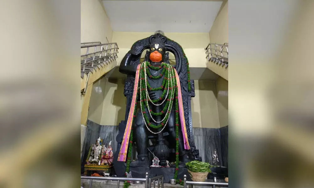 Guntur: Special pujas performed to mark Hanuman Jayanti