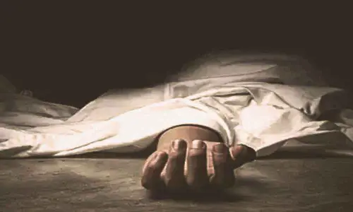 Covid patients body found at bus stand in Gujarat