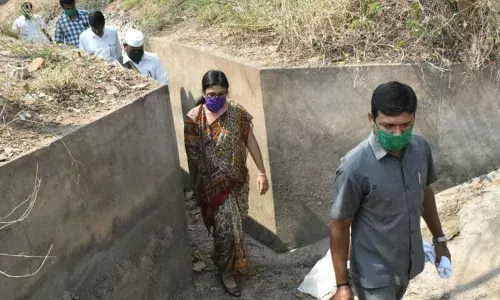 Peddapalli: ZP chief Putta Madhu inaugurates Jalahitha programme