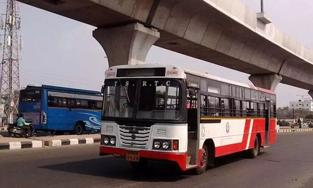 CM KCR allows RTC to run buses during night curfew
