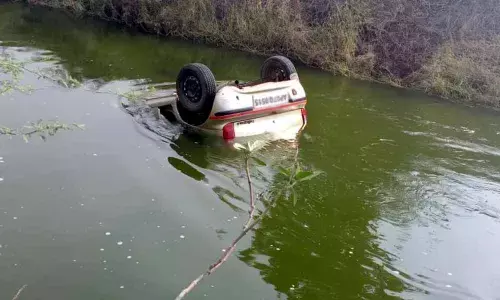 Boy drowns to death after a car lunges into Sagar canal in Ongole