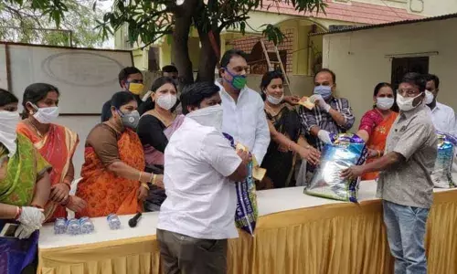 Rajendranagar: Scribes role lauded in combating Covid