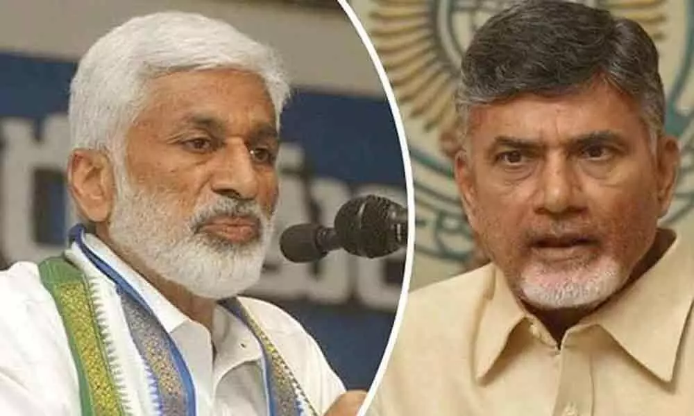 Vijayasai Reddy cautions Chandrababu says COVID-19 doesnt know you are 40 years experienced
