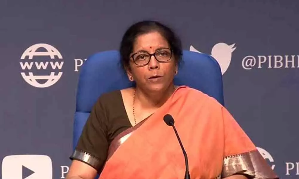 Loan sanctions jump to Rs 6.45Lakh crores in 2 mths: Nirmala Sitharaman