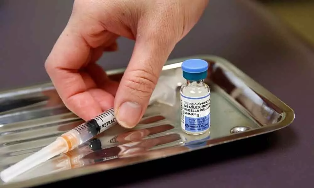 Drop in child vaccination rates raise measles outbreak concerns in US