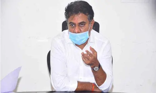 Hyderabad: KTR asks officials to expedite construction of double bedroom houses