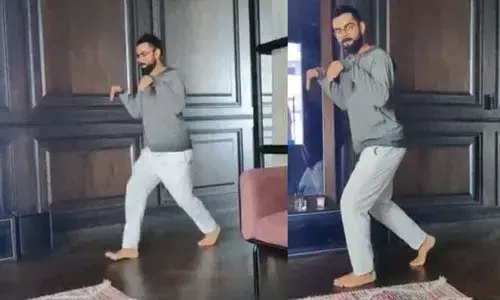 Anushka Sharma shares hilarious dinosaur Virat Kohli video on Instagram