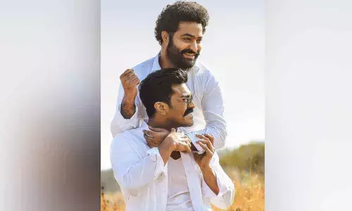 Ram Charan, Rajamouli, Warner wish Jr NTR