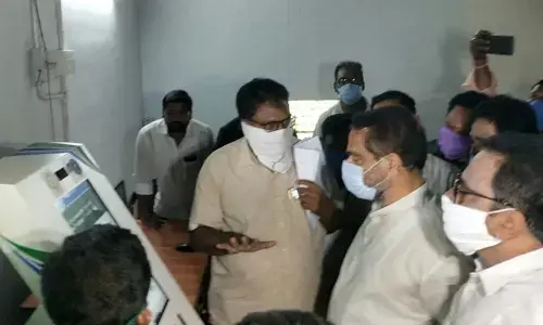 Speaker Tammineni Sitaram advises farmers to utilise services in Rythu Bharosa centres