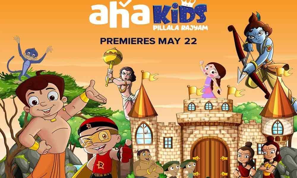 Chhota Bheem And His Friends Make Their Debut On Aha