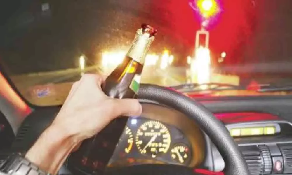 Man booked in drunk and drive in Hyderabad, first case in lockdown