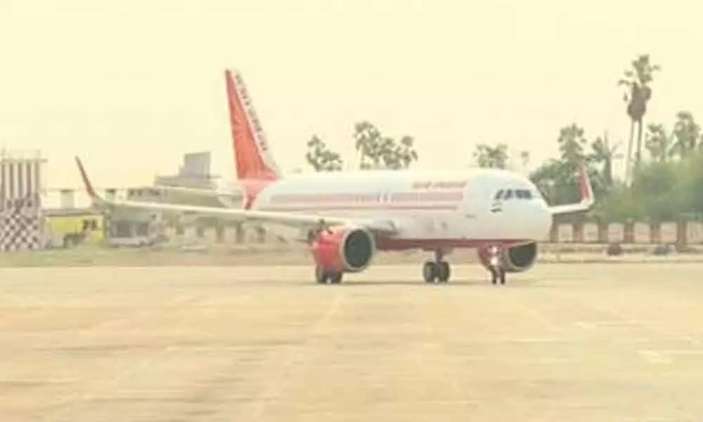 156 Telugu NRIs from UK arrives at Gannavaram airport on Wednesday