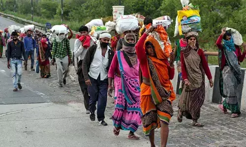 Lockdown impact: Migrant workers from Assam walk to Chennai from Vellore, spend night under flyover