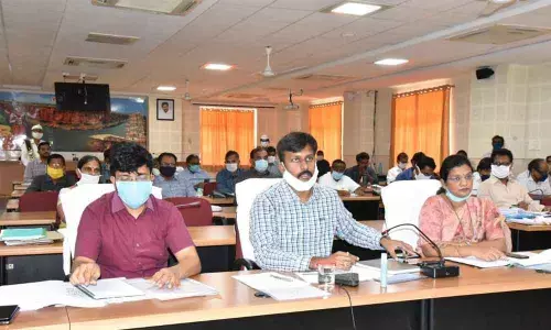 Kadapa: Collector Ch Harikiran has directed the Officials to complete works under Naadu-Nedu