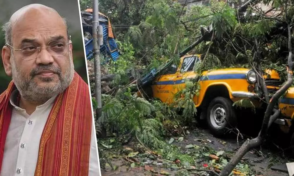Day after cyclone Amphan wreaked havoc in Bengal, Amit Shah says closely monitoring situation