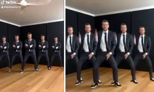 Watch: Its Bala Bala Song For David Warner This Time