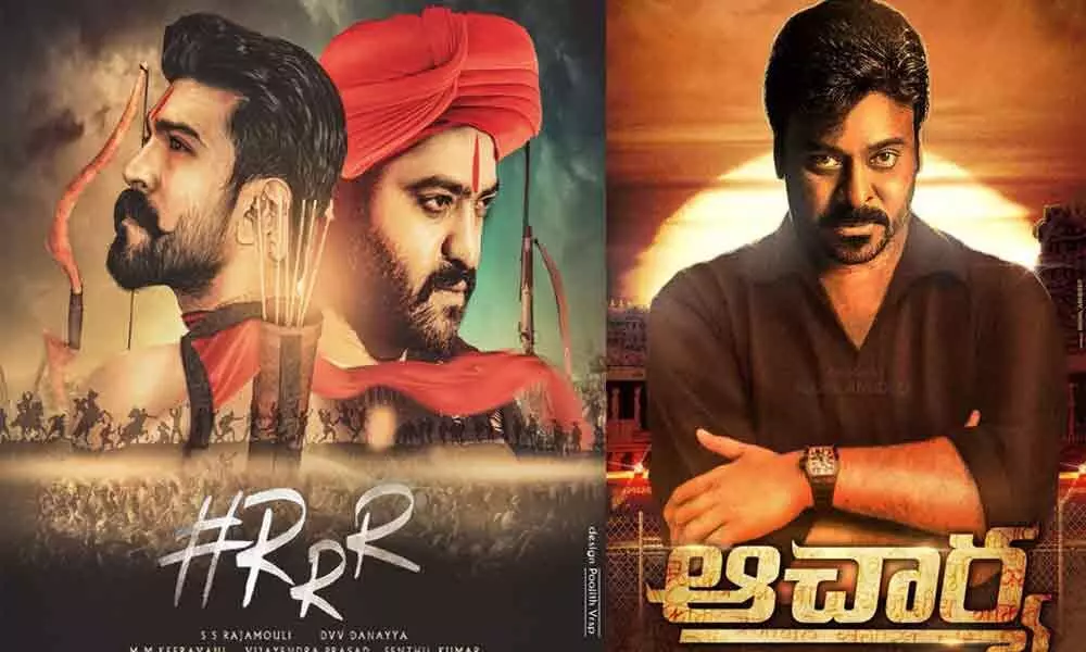 Tollywood: RRR and Acharya to hit the floors first!