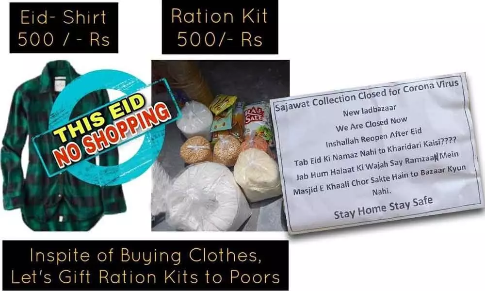 Hyderabad: Shun Eid shopping, help the needy