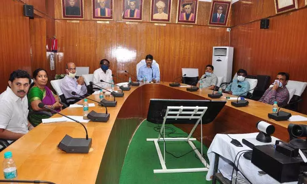 Visakhapatnam: RUSA team lauds Andhra University