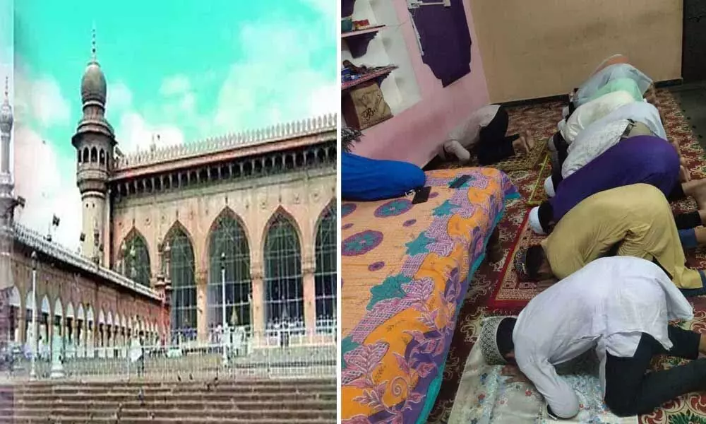 Telangana: Muslims offer Juma-tul-Vida prayers at home as Mecca masjid marked as red zone