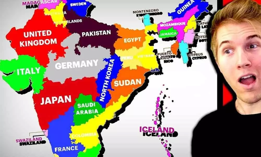 india vs china population density