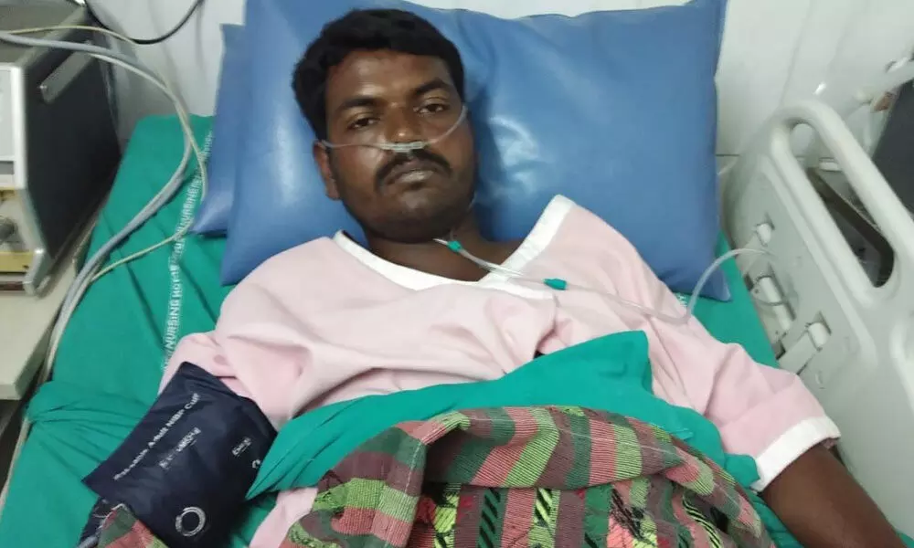Kothagudem: Harassed by seniors, Forest beat officer attempts suicide
