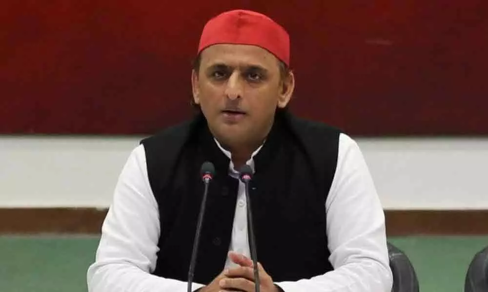 UP government banned mobile phones inside Covid-19 hospitals to hide their poor condition: Akhilesh Yadav