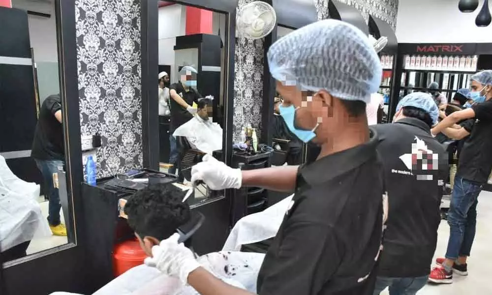 Hyderabad: People head to salons to be a cut above rest