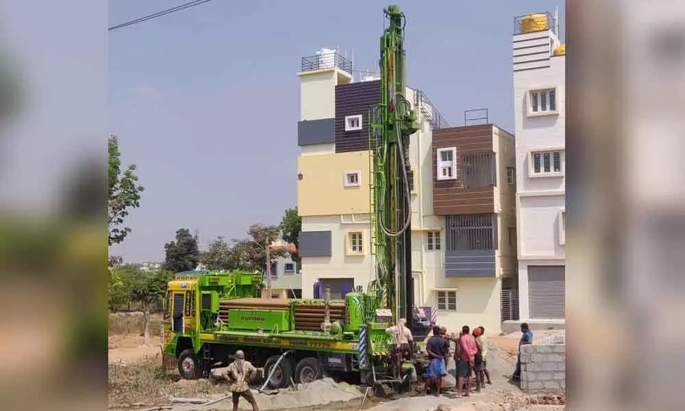 Hyderabad: Borewell drilling hit hard by labour crunch
