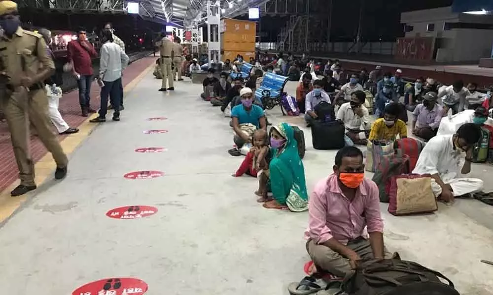 Hyderabad: South Central Railway transports 2.4 Lakh migrant workers