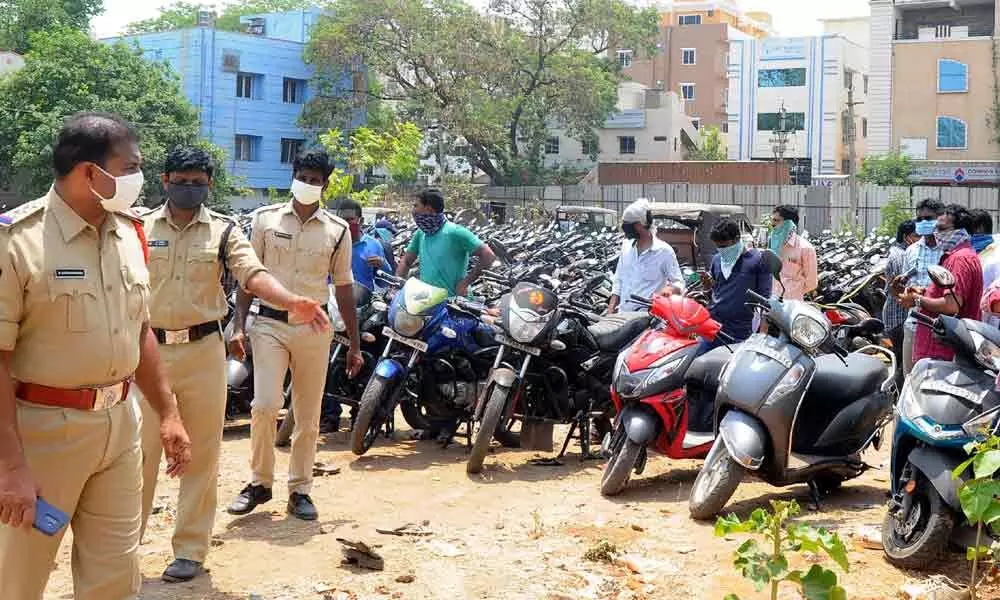 Vijayawada: 5,000 vehicles handed over to owners