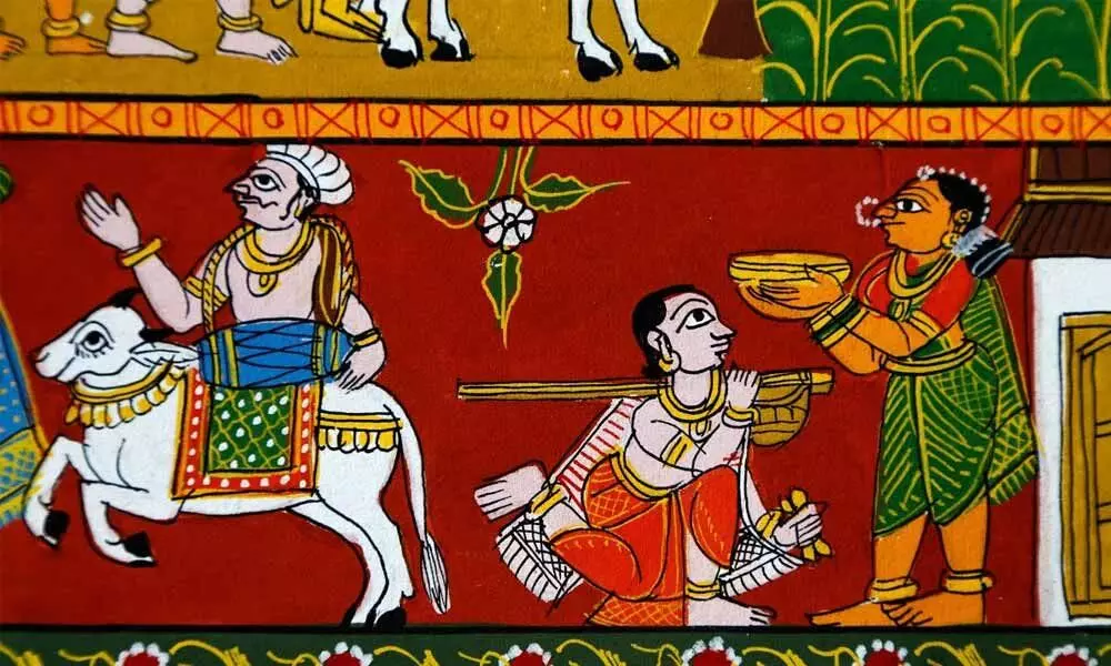 Cheriyal Scroll Paintings: Languishing handcraft of  Telangana
