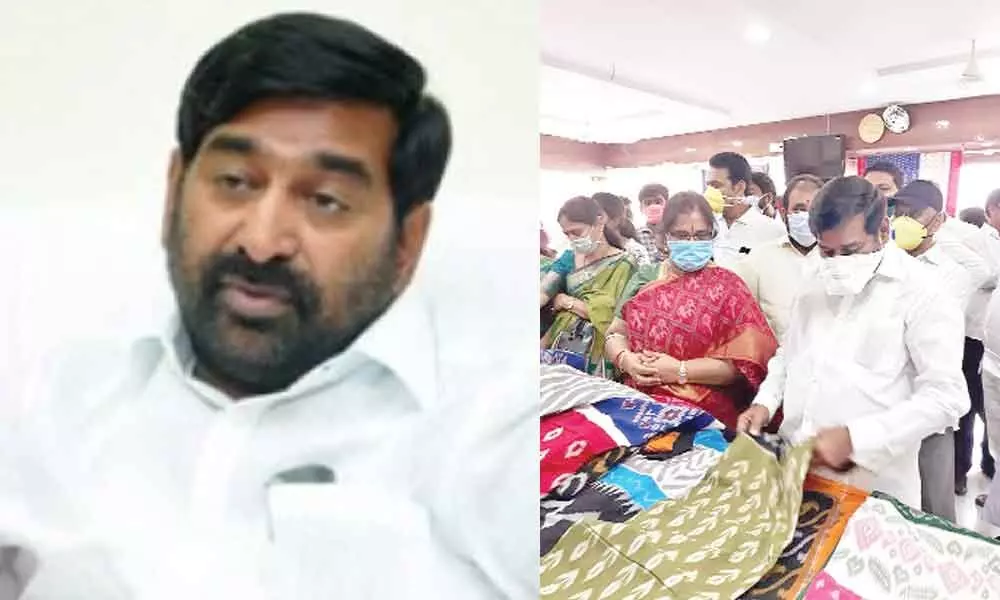 Bhongir: Governments special attention gave new lease of life to handloom sector says Jagadish Reddy