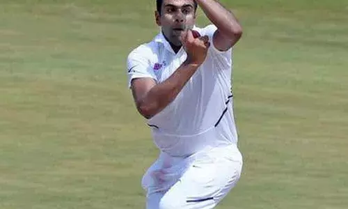 When off-spinner Ashwin flips over Madhavans film