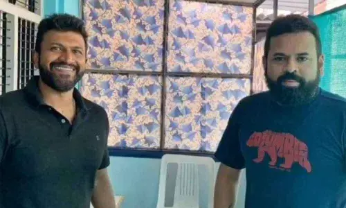 Puneeth Rajkumars Yuvarathnaa Dubbing Work Begins Puneeth Rajkumars Yuvarathnaa Dubbing Work Begins