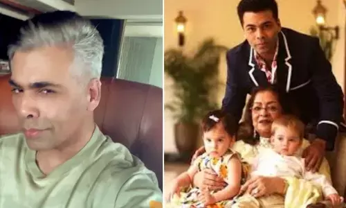 Check Out Karan Johars New Look As He Decides To Colour His Hair On His Birthday