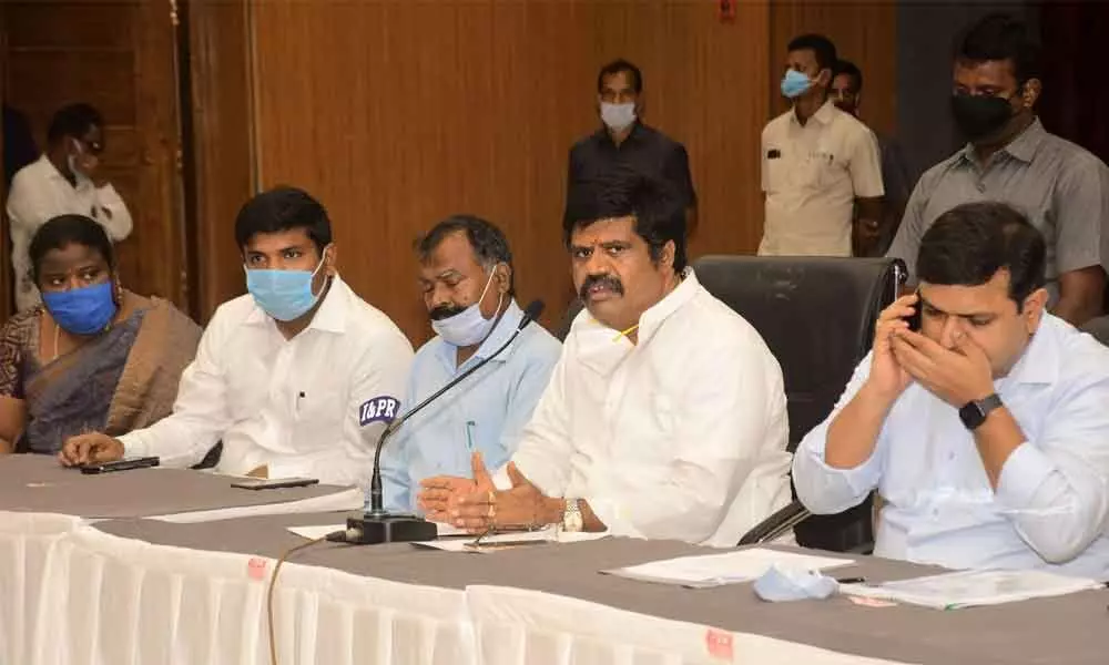 Visakhapatnam: Minister Muttamsetti Srinivasa Rao said that YSRCP govt provides graft-free rule