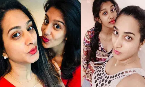 Surekha Vani and her daughter Supritha