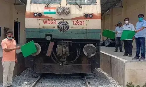 Second private freight terminal in SCR at Kaukuntla of Mahbubnagar begins the operations