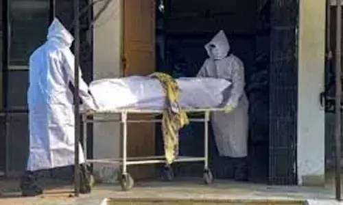 Mumbai: Sons in PPE suits cremate father